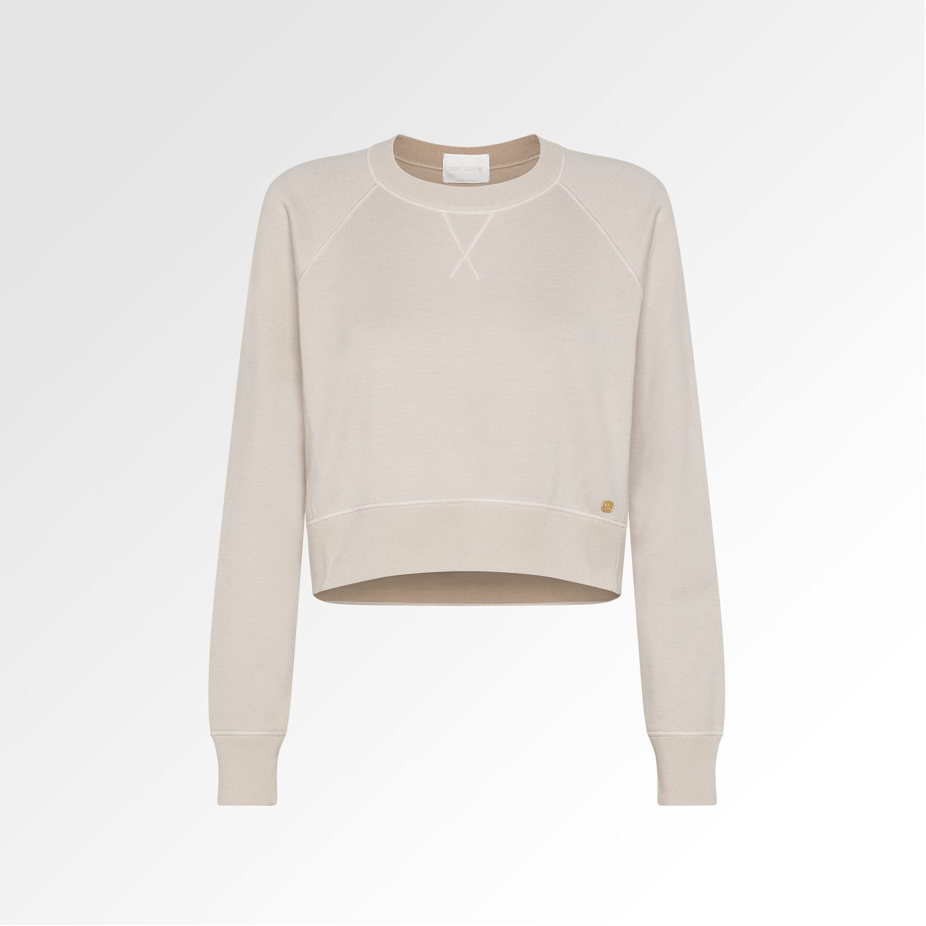 Sweatshirt VIP SKU S1 009 01 Off White
