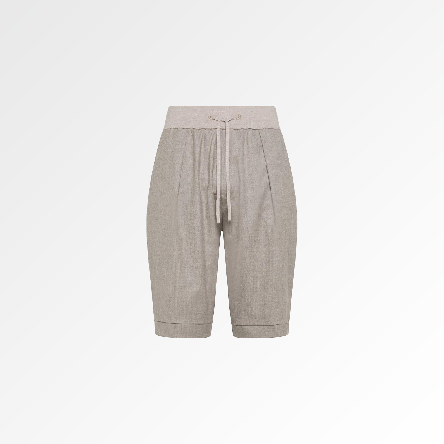 Promenade Cashmere Bermuda Shorts for Men