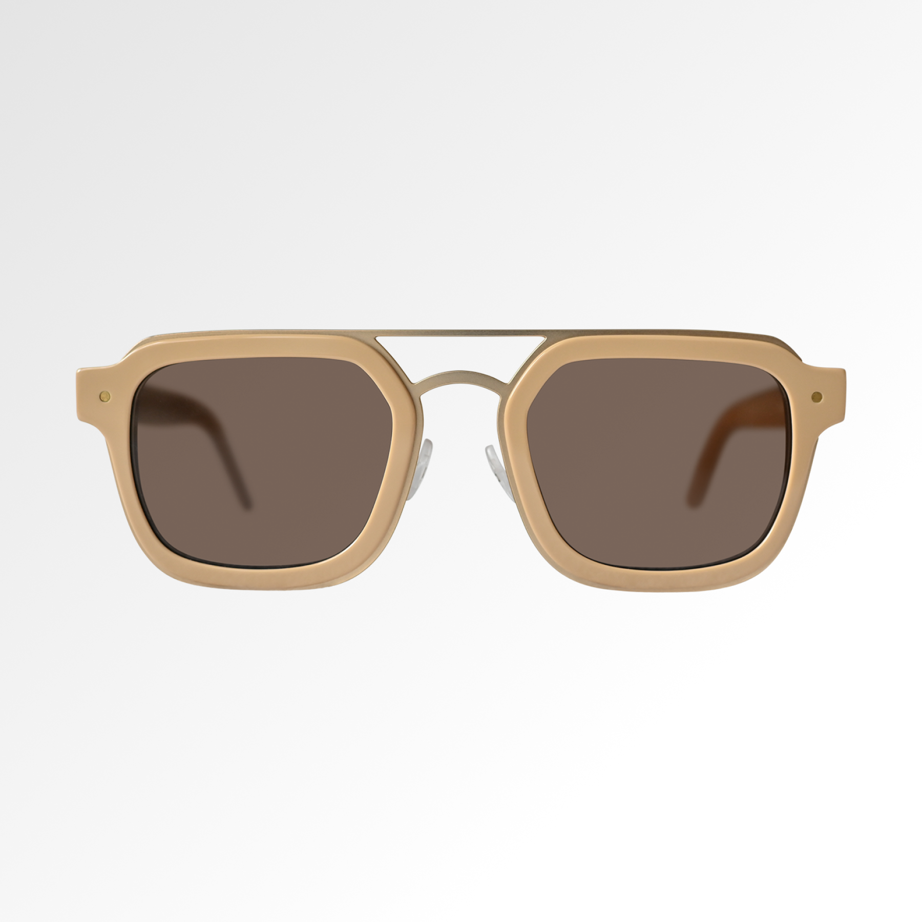 Dolce Vita Biscotto - Square Frame Designer Sunglasses
