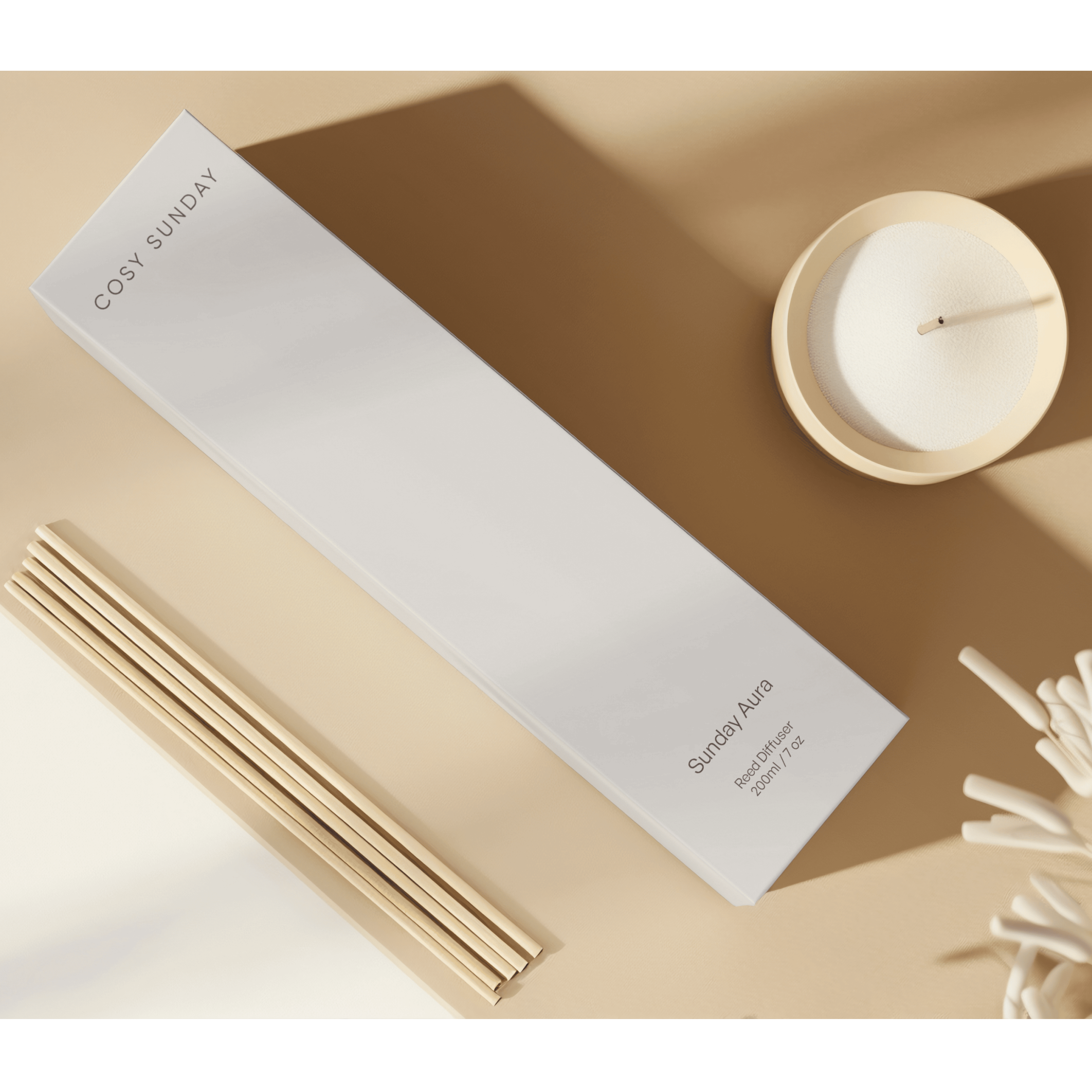 Sunday Aura - Scented Reed Diffuser for Home
